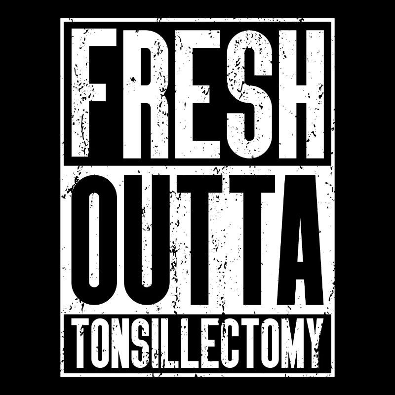 Frische Outta -Operation - Tonsillektomie