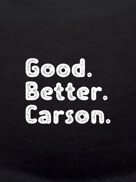 Good better Carson