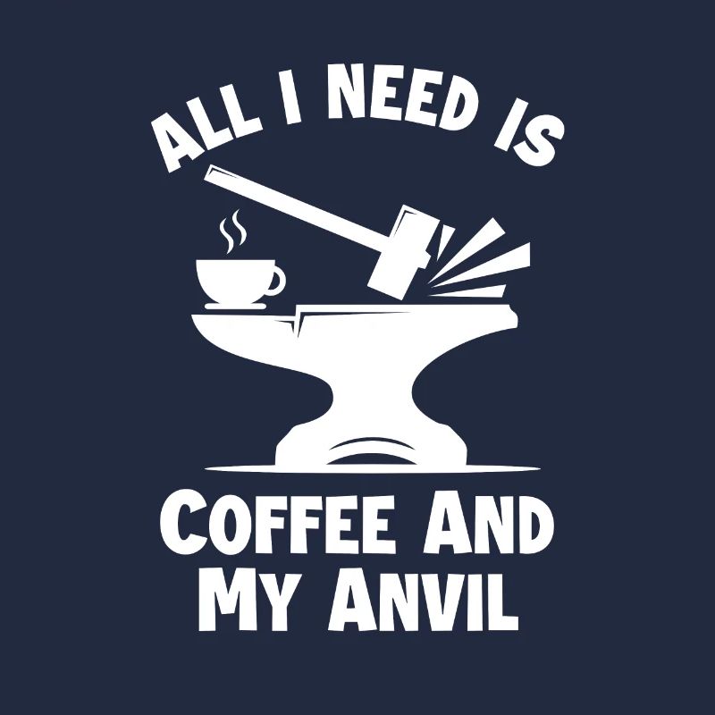 Le café et mon enclume forgeron forgeron