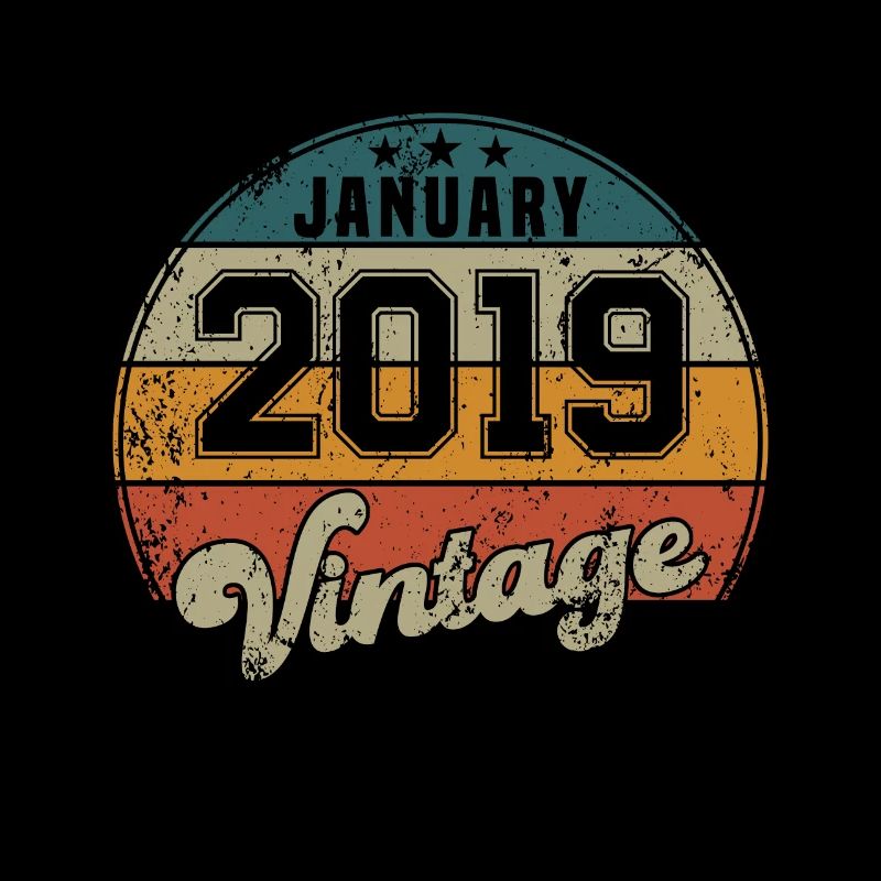 Vintage Geburtstag - Januar 2019 - Geschenkidee