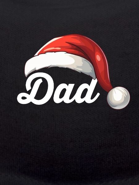 Santa Hat Dad Dad