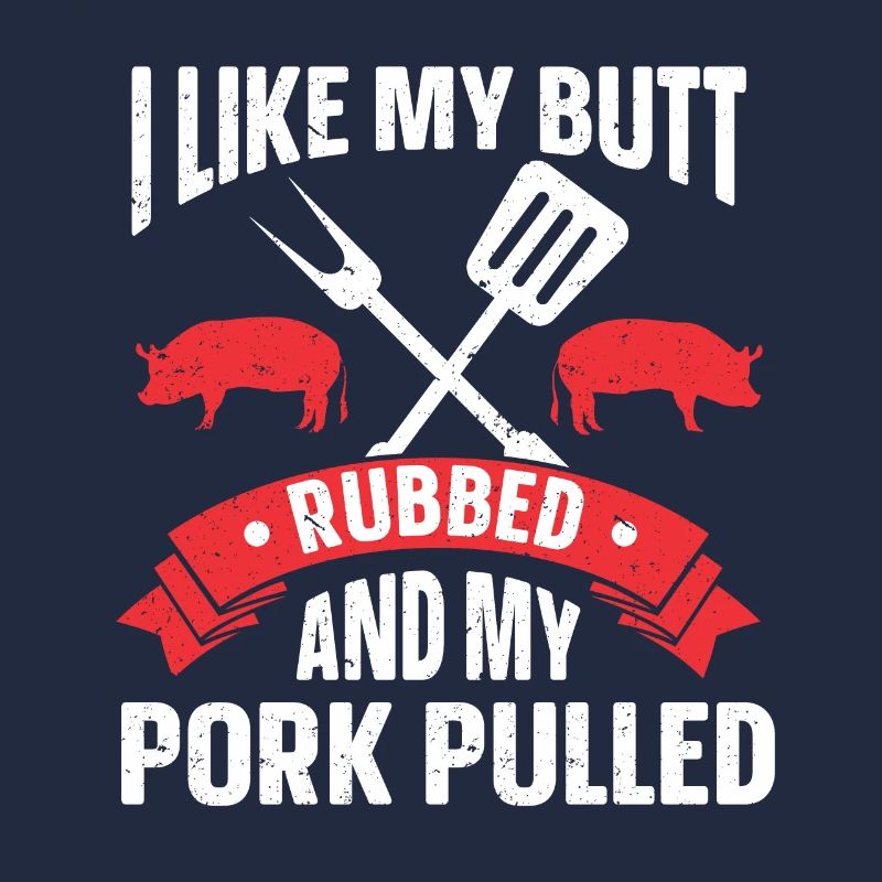 BBQ Pulled Pork Schwein Grill
