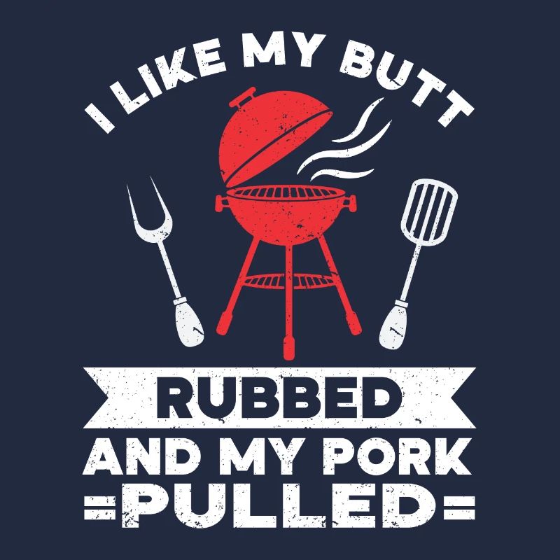 BBQ Pulled Pork Schwein Grill