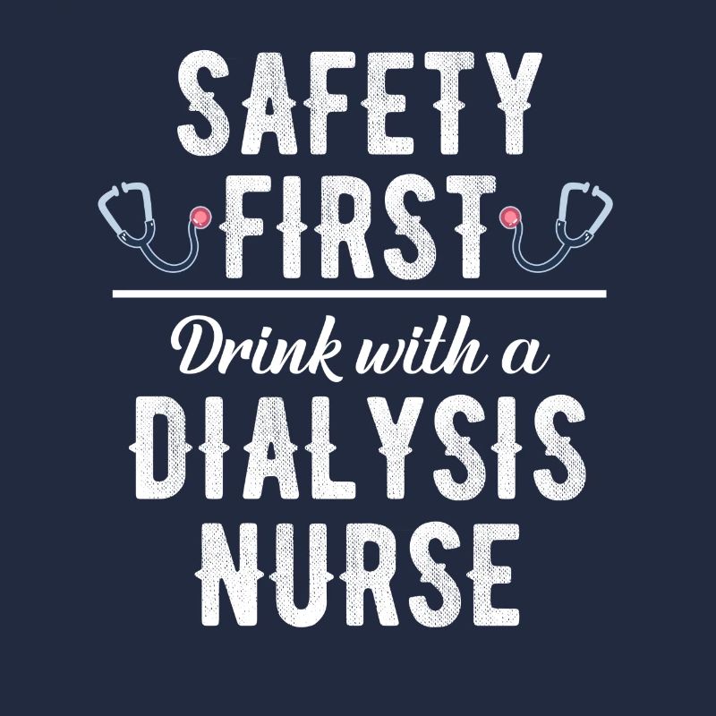 Safety First Drink Mit Einer Dialyseschwester