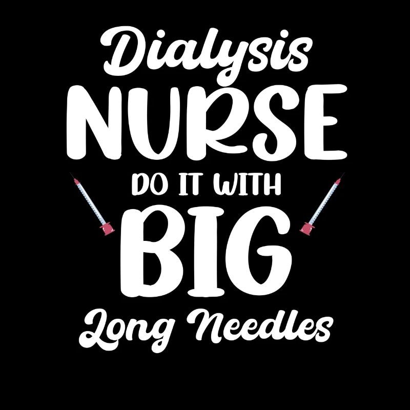 Dialysis nurse does it with long lengths