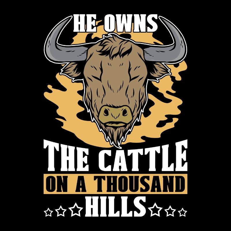 Cattle Farming He Owns The Cattle On Farm Animals