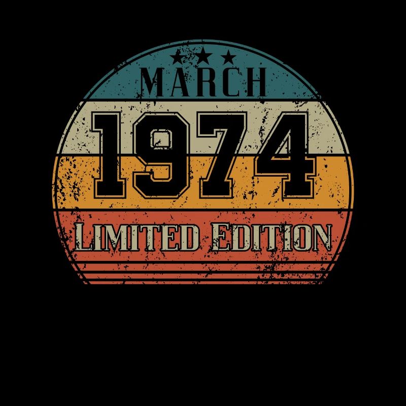 Geburtstag - Limited Edition März 1974