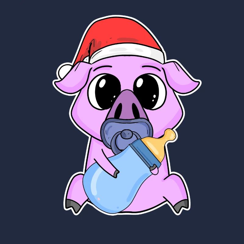 Cochon bébé Noël