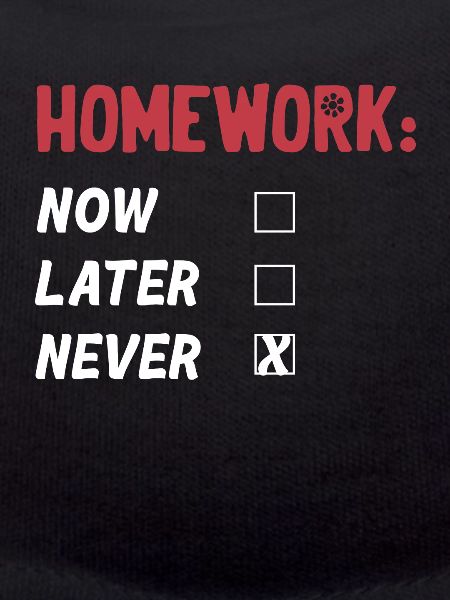 Devoirs? Quels devoirs ? Graduation