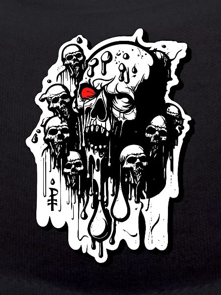 Zombie Skulls and Skulls