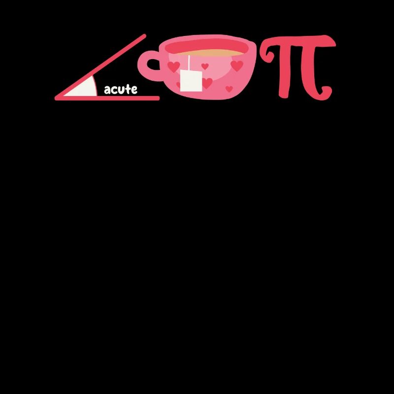 Aiguë Thé Gâteau Cutie Pi Jour Math Geek Connaissance