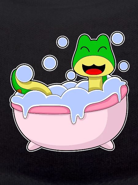 Snake Bathing Bathtub