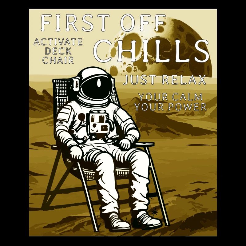 CHAISE LONGUE ASTRONAUTE FIRST OFF CHILLS