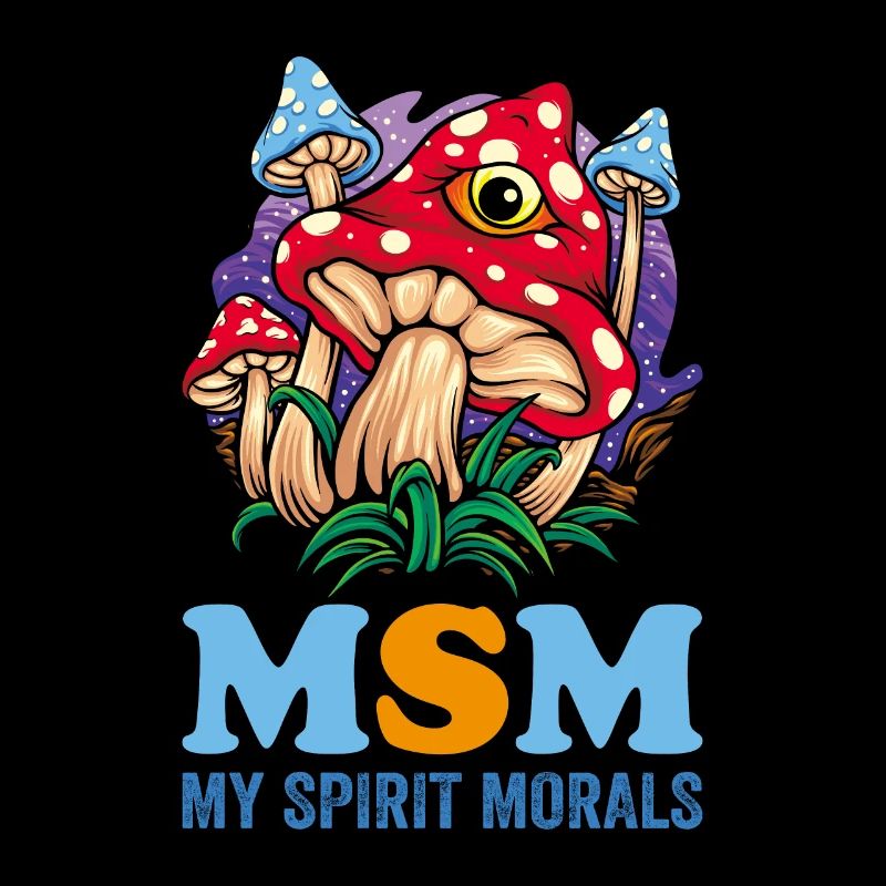 Chasseur de champignons Msm Mon Moralité Foranger