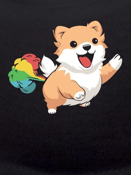 Papillon Funny Rainbow Fart