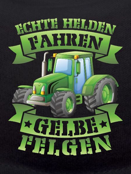 Echte helden fahren gelbe felgen
