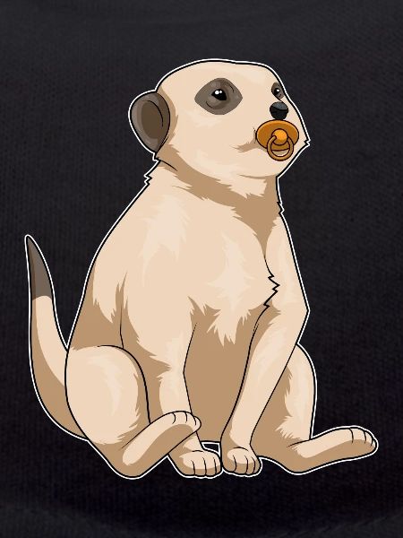 Sucette pour bébé suricate