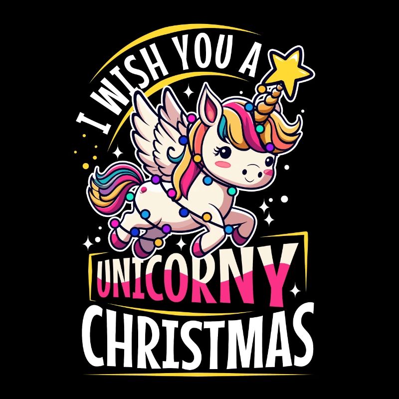 Je vous souhaite un Noël de Licorne