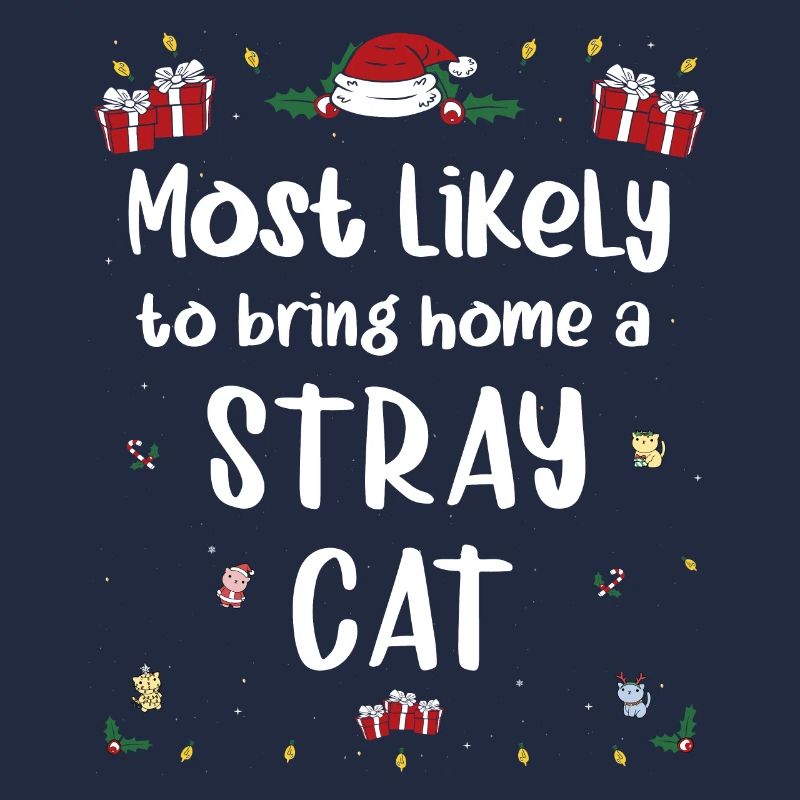 Am ehesten wird man Weihnachten mit einer streunenden Katze nach Hause bringen