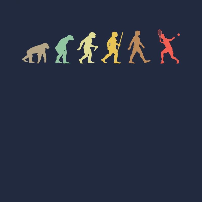 Vintage Tennis RetroTennis Player Evolution