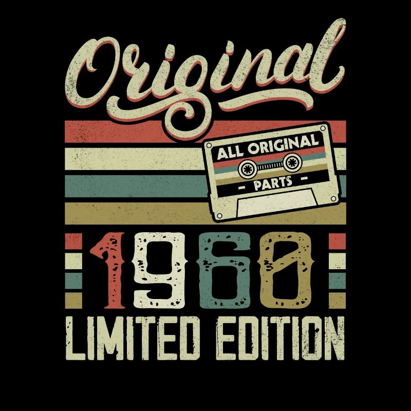Vintage 1960's Retro 1960's Birthday Gift