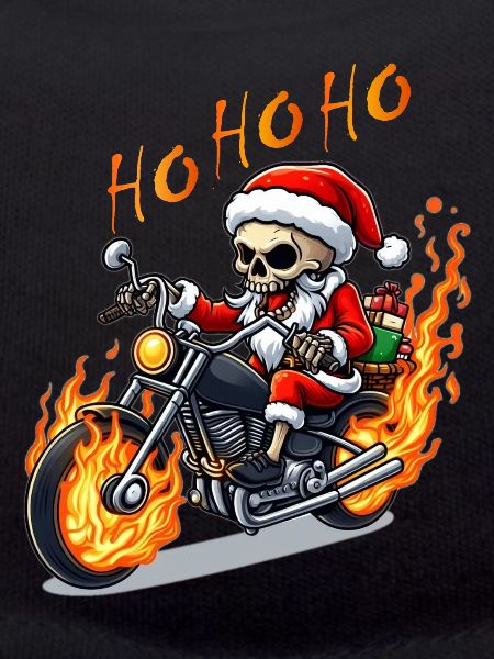 Evil Skeleton Santa