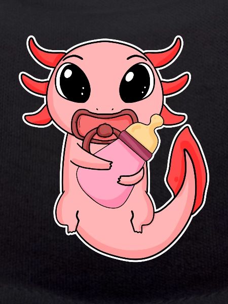 Motif d’axolotl bébé
