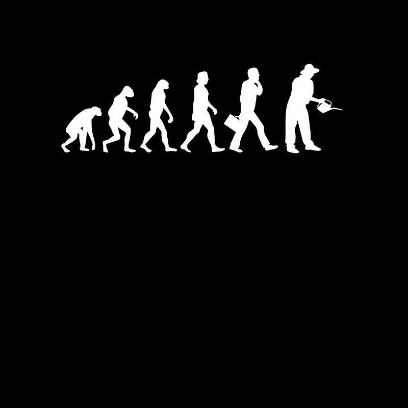 Garden Evolution Motif Gardening Hobby Gardener