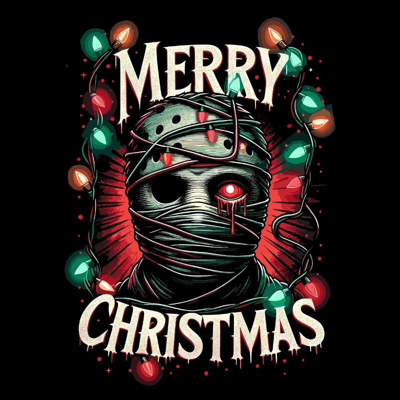 Merry Christmas Festive Slasher Candy Cane Menace