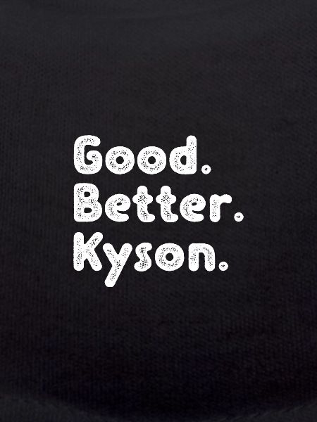 Good better Kyson