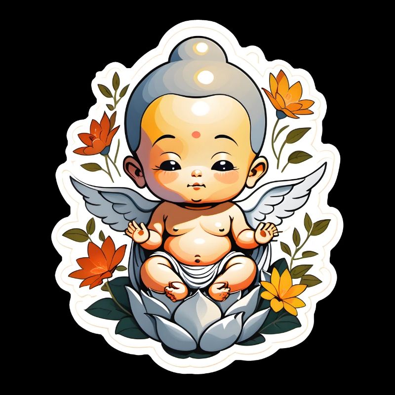bébé Bouddha - meditation yoga relaxation