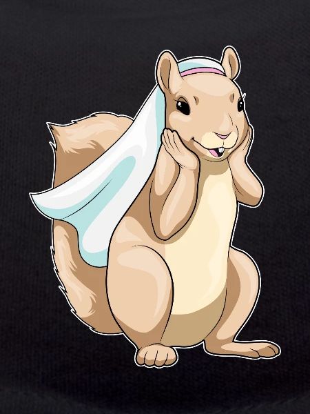 Squirrel Bridal Veil Wedding