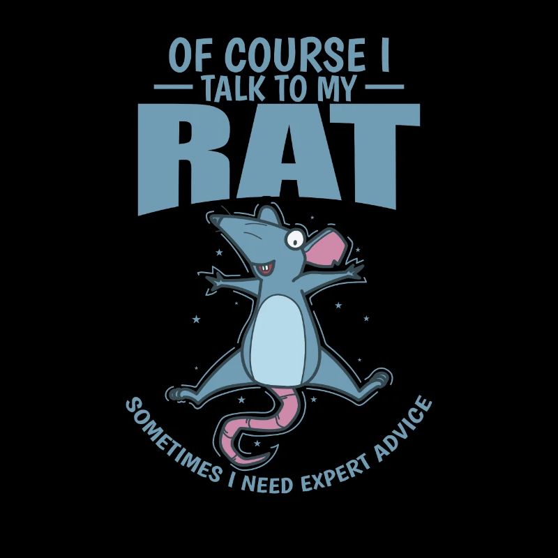 Ok bien sûr que je parle à mon rongeur rat