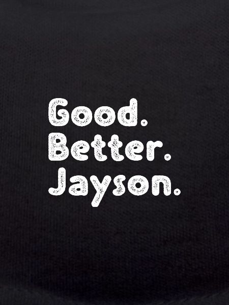 Good better Jayson