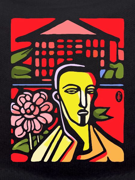 Dissatisfied abstract art guy