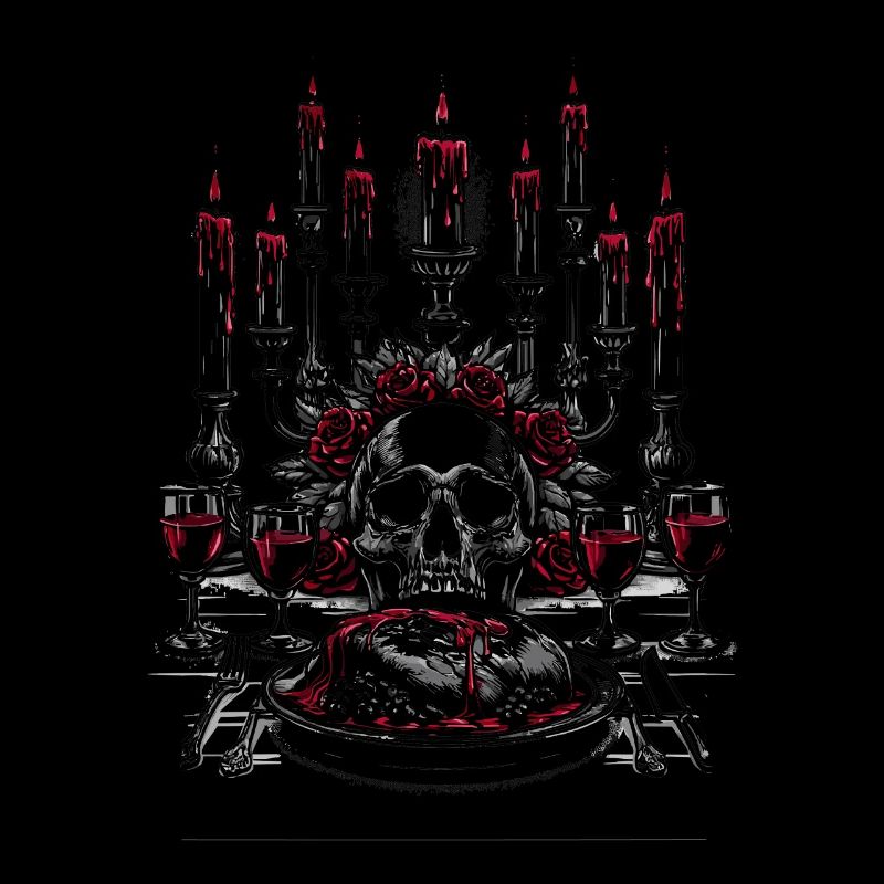 Fête gothique macabre Hiver gothique