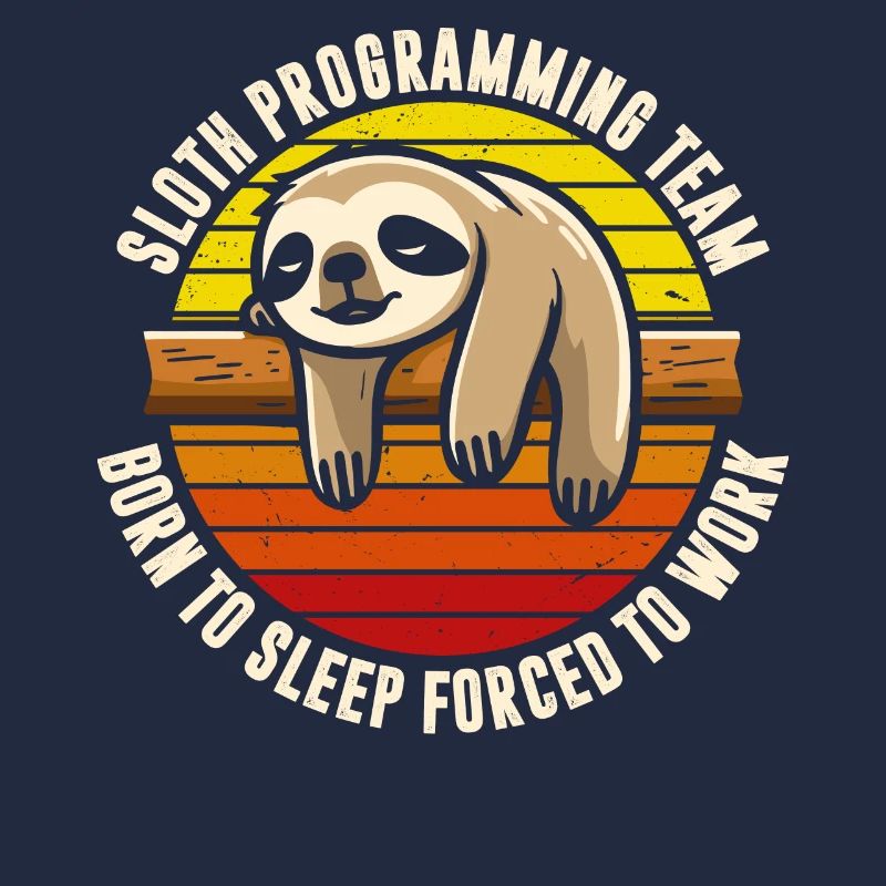 Faultierprogrammierungsteam T-Shirt
