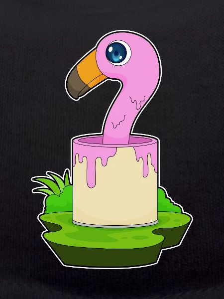 Flamingo Painter Paint Bucket Paint