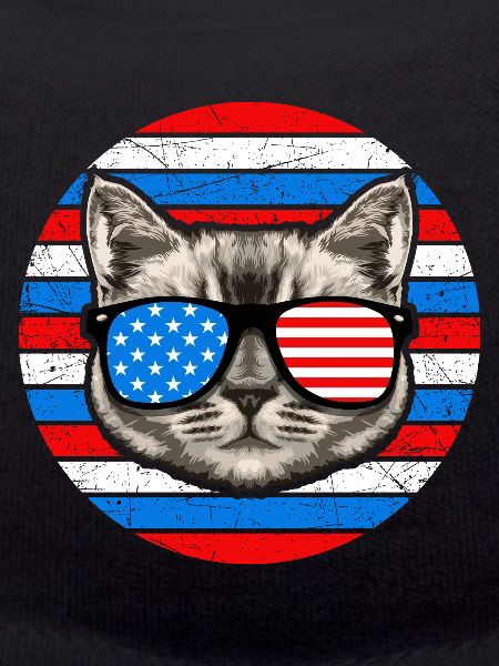 Happy cat from July