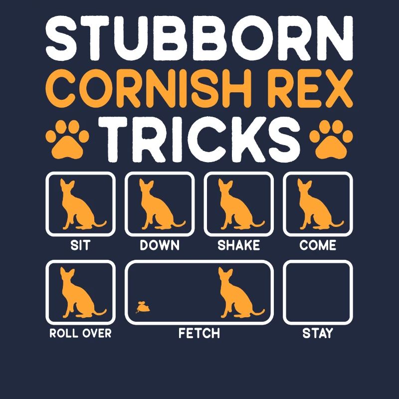 Tricks Têtus Chat Rex de Cornouailles