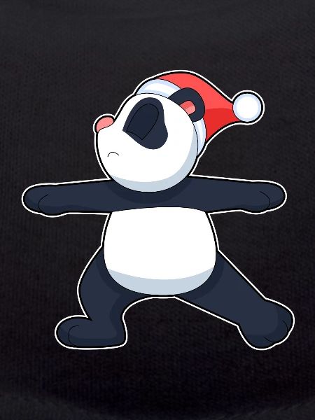 Panda Christmas Yoga