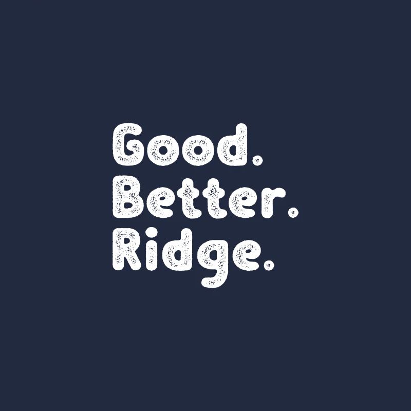 Good better Ridge
