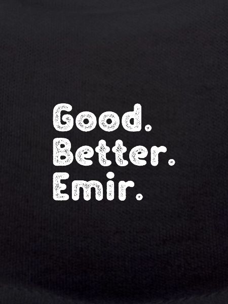 Good better Emir