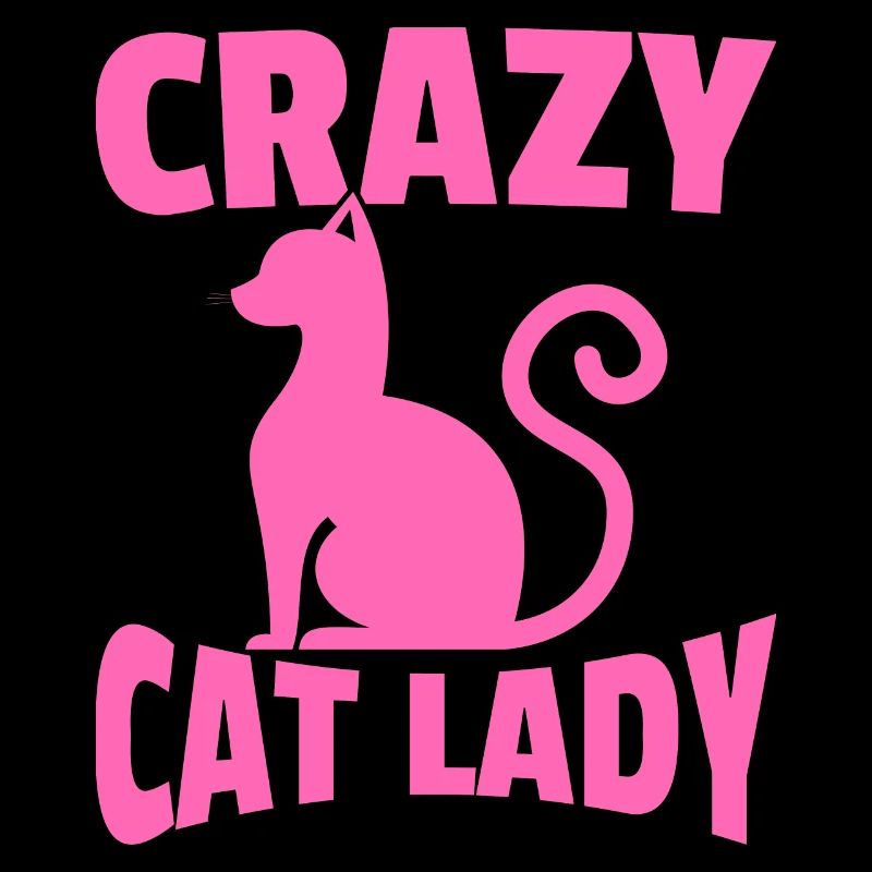 Verrückte Katzenlady
