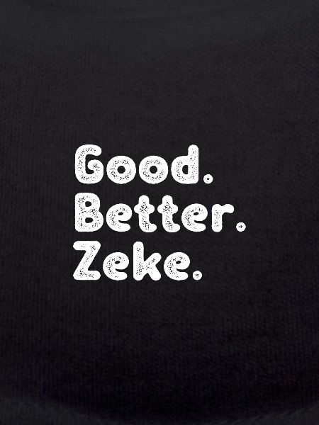 Good better Zeke