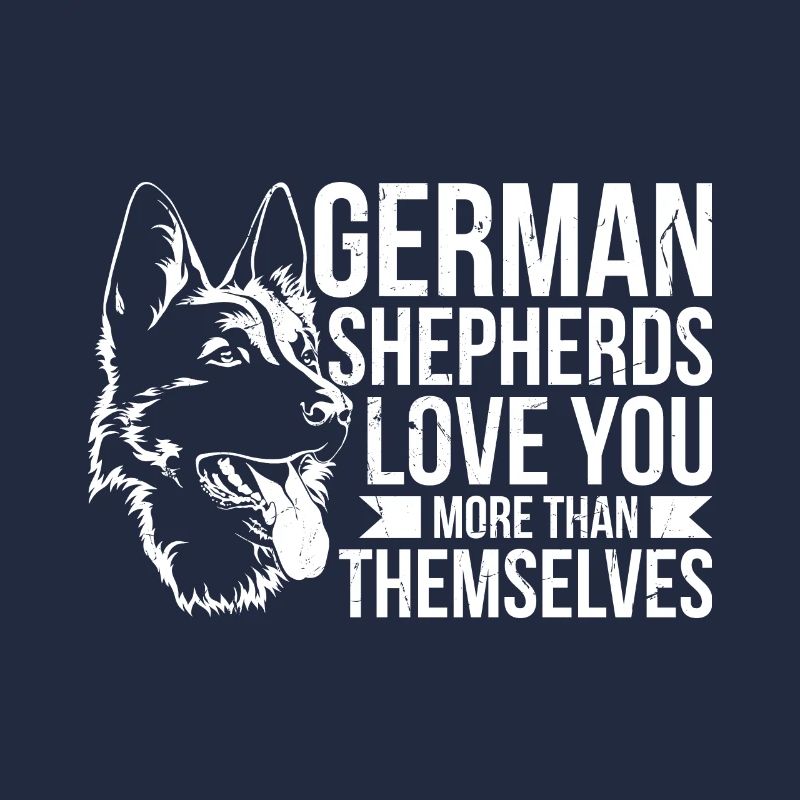 Deutsche Schäferhunde Lieben Dich