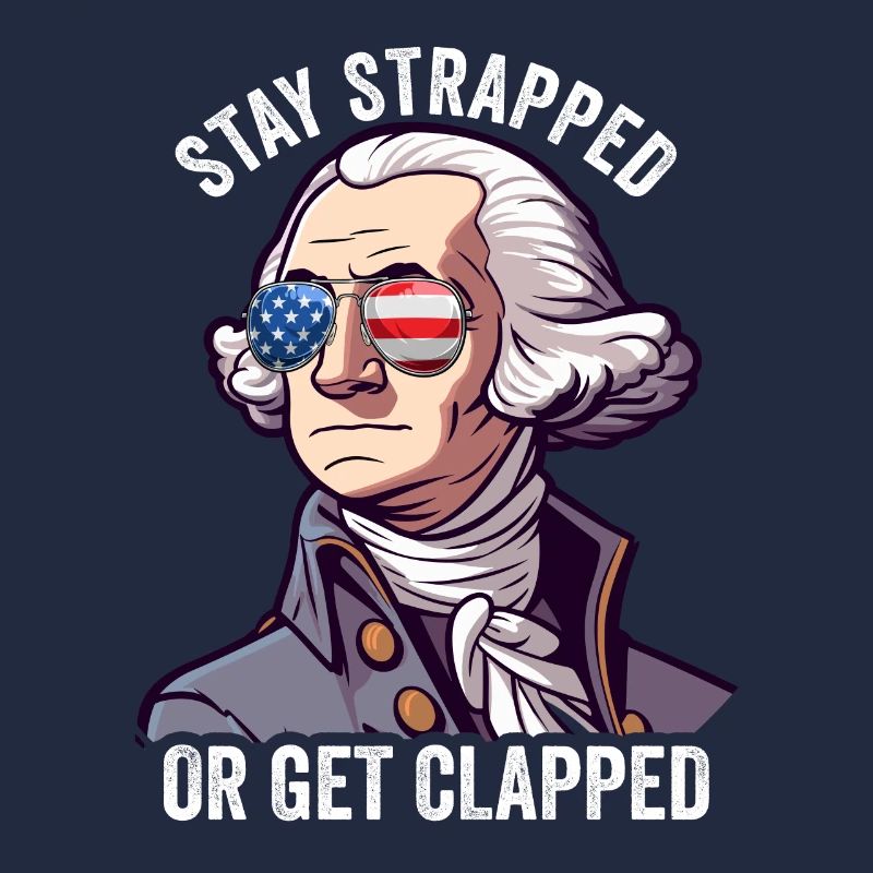Bleib festgeschnallt oder lass dich geklatscht George Washington