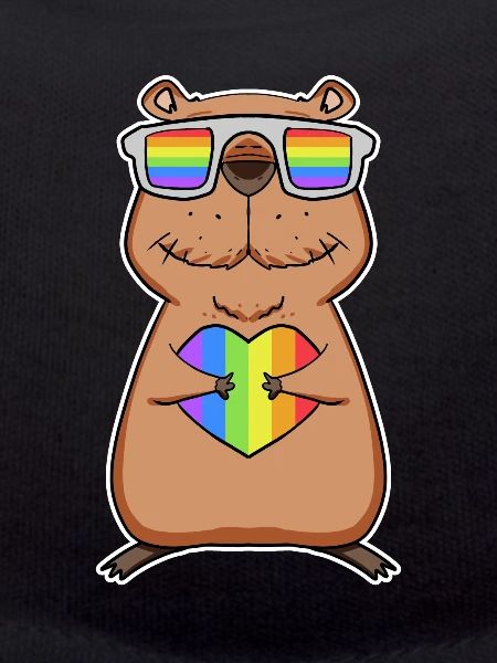 Capybara Capybara Rainbow