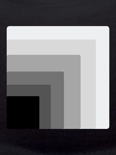 Quadrate innerhalb eines Quadrats