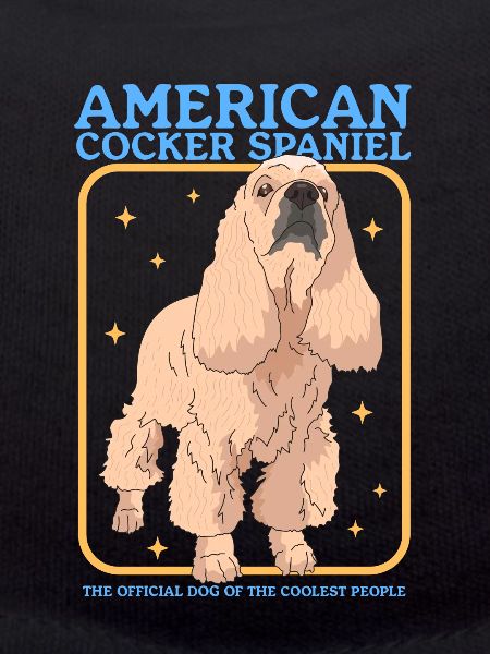 American Cocker Spaniel chien cadeau